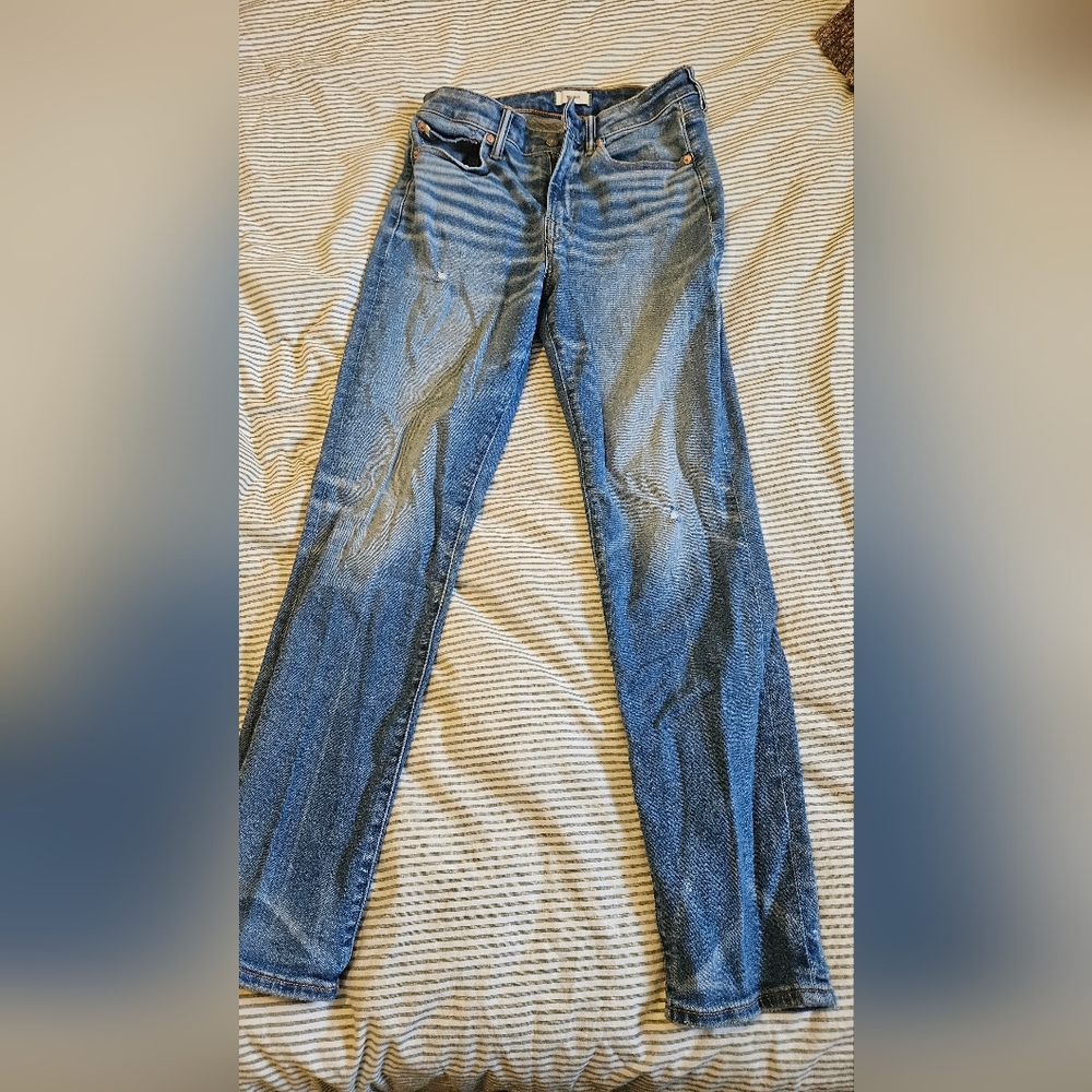 American Eagle Outfitters Blue Straight Leg Jeans